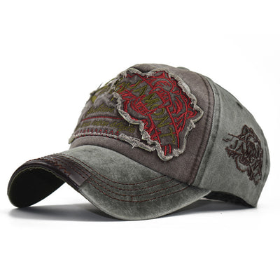Visera Deportiva de Algodón Desgastado para Mujer - Image 12