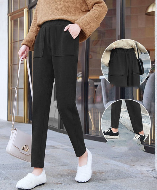 Pantalones Harem Rectos Delgados para Mujer - Image 20