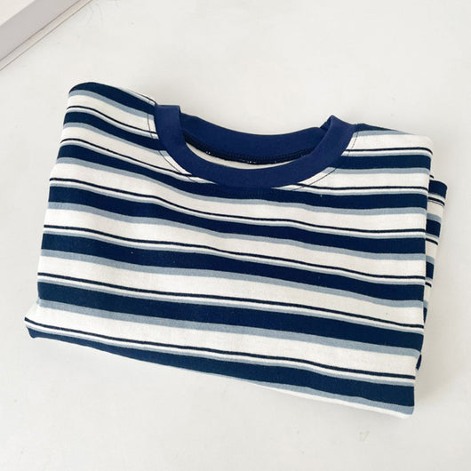 Playera Infantil a Rayas Estilo Vintage - Image 7