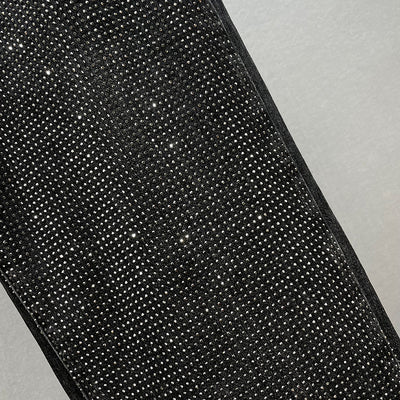 Pantalones Vaqueros Sueltos Mujer Cintura Alta Efecto Reductor con Strass - Image 13