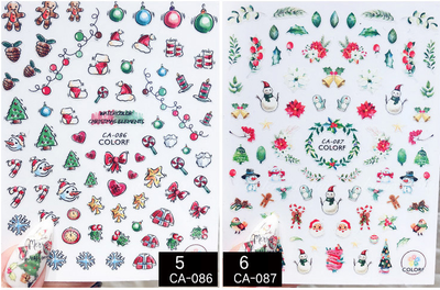 Stickers de Uñas Navideños - Image 26