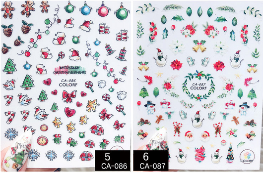 Stickers de Uñas Navideños - Image 26