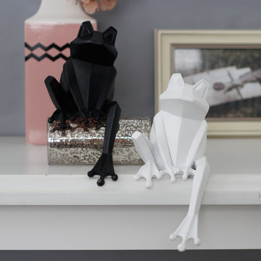 Adornos de Resina Rana Origami - Decoración Nórdica Moderna - Image 6