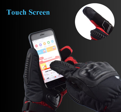 Guantes Moto Impermeables Invierno con Pantalla Táctil - Image 6