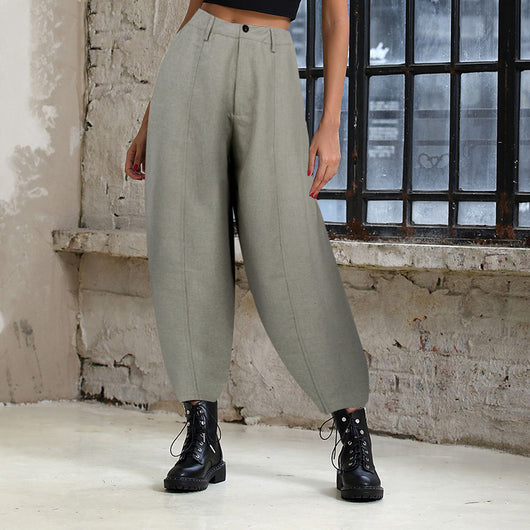 Pantalones Harem Casuales Otoño para Mujer - Corte Holgado y Cómodo - Image 16