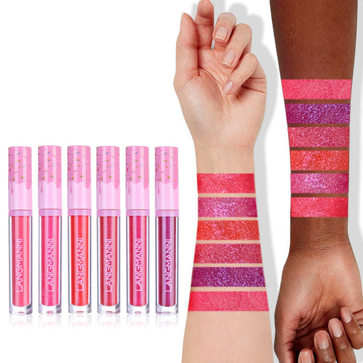 Set de 6 Brillos Labiales de Alto Brillo con Diamantes - Image 7
