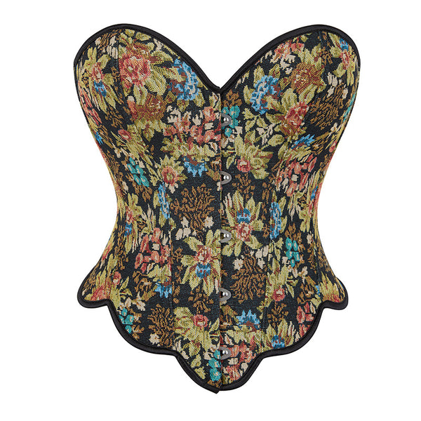 Corsé Reductor Jacquard sin Encaje con Varillas