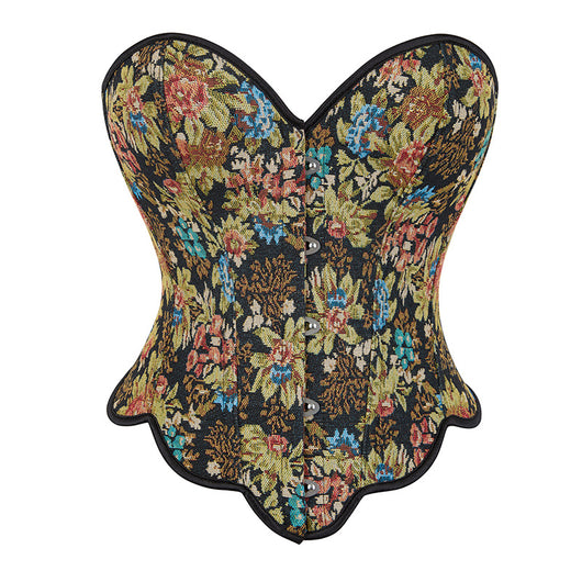 Corsé Reductor Jacquard sin Encaje con Varillas