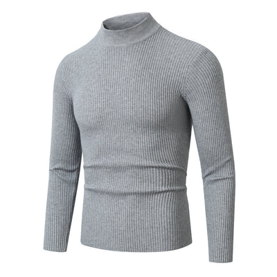 Suéter de Punto Rayado Masculino - Estilo Versátil - Image 18