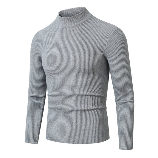 Suéter de Punto Rayado Masculino - Estilo Versátil - Image 18