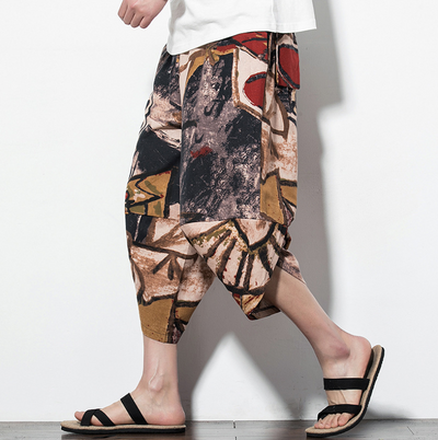 Pantalones Anchos Estilo Tailandés con Elefante - Diseño Retro Nepalí - Image 6