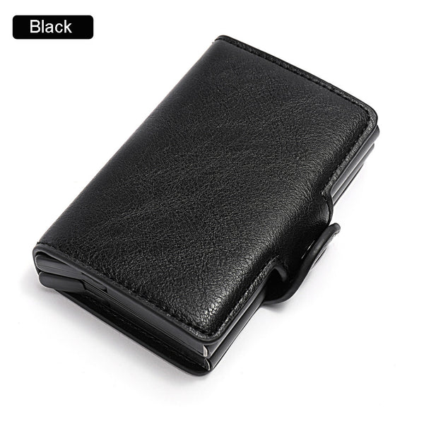Monedero RFID de Cuero Crazy Horse para Hombre - Portacédulas Minimalista - Image 6
