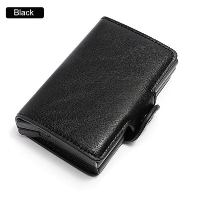 Monedero RFID de Cuero Crazy Horse para Hombre - Portacédulas Minimalista - Image 18