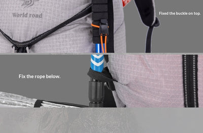Mochila de Viaje y Senderismo de Gran Capacidad Ultraligera y Multifuncional - Image 13