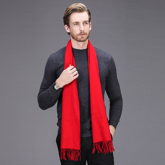 Bufanda de Cachemira Premium para Hombre y Mujer - Lana Pura Gruesa y Cálida - Image 11