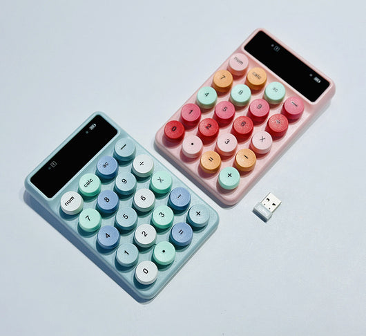 Teclado Inalámbrico Portátil Q3 Colores Macaron - Image 17
