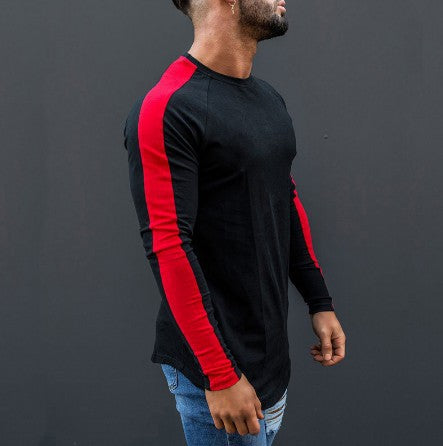 Sudadera Deportiva Hombre con Paneles Combinados