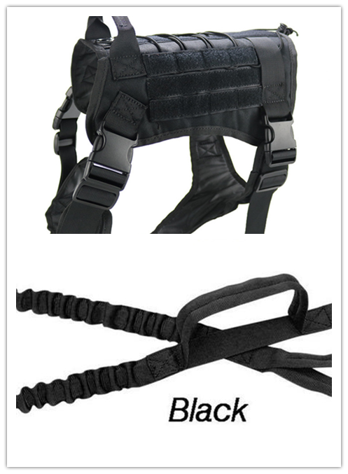 Chaleco Táctico para Perros Grandes - Sistema de Arnés K9 Profesional - Image 11