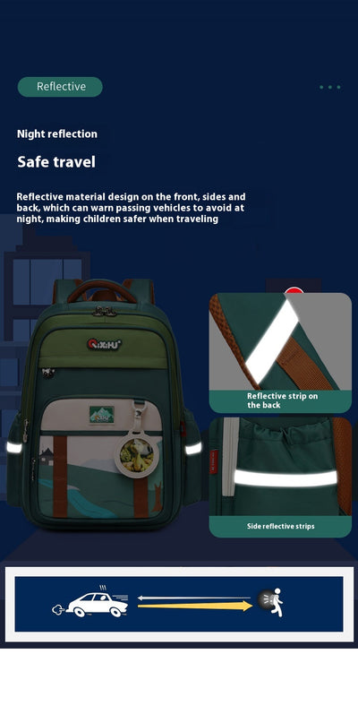 Mochila Escolar de Gran Capacidad Ligera y Resistente para Primaria - Image 28