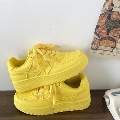 Tenis Casuales para Mujer con Patrón de Estrellas - Versátiles y Cómodos - Image 13