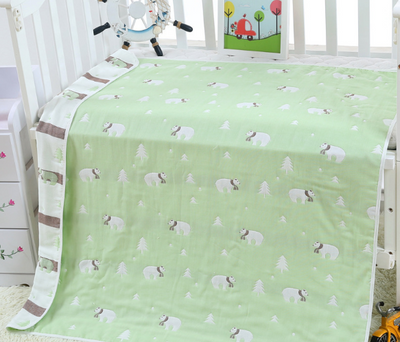 Manta de Baño Infantil 110x110cm - Gasa 6 Capas 100% Algodón Puro - Image 47