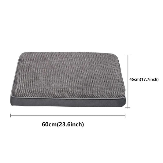 Colchoneta de Espuma Viscoelástica para Mascotas - Cama Calmante Extraíble y Lavable - Image 2