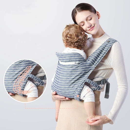 Mochila Portabebé con Cadera Ergonómica y Asiento de Apoyo