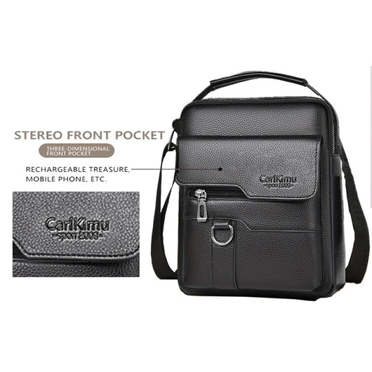 Bolso Bandolera de Negocios Grano de Lichi para Hombre - Image 16