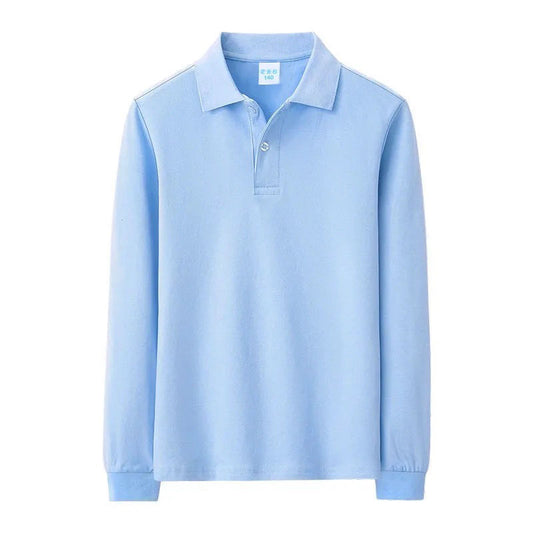 Blusa Larga Azul Puro para Invierno