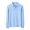 Blusa Larga Azul Puro para Invierno