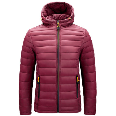 Abrigo Ligero con Capucha para Hombre - Image 9