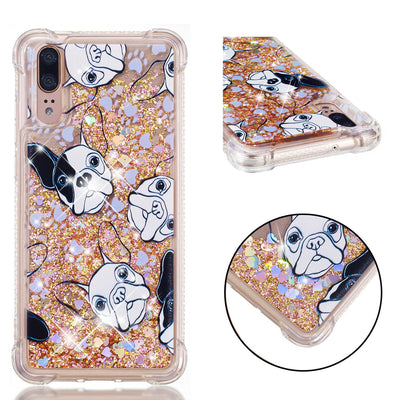 Funda TPU con Purpurina Fluida Transparente - Image 9