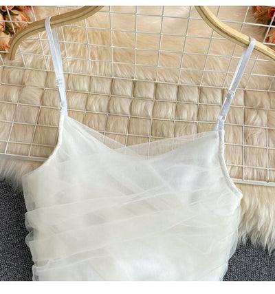 Top Sin Espalda Estilo Hong Kong - Chaleco Ajustado para Chicas Modernas - Image 13