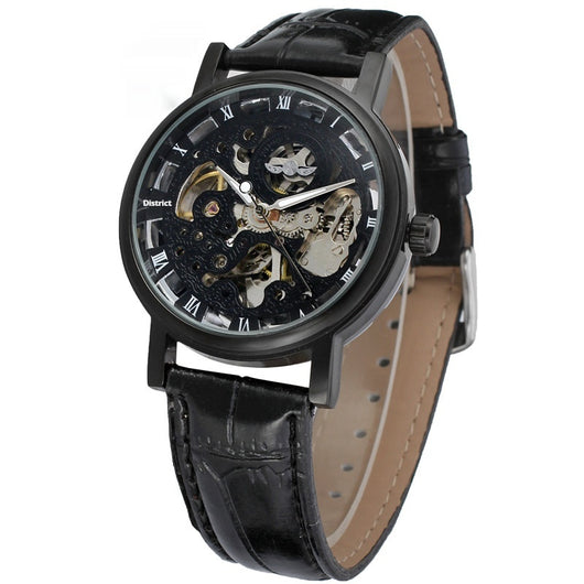 Reloj Mecánico Winner con Esfera Transparente y Correa de Acero - Image 8