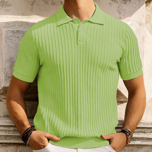 Camisa Casual Hombre Manga Corta Cuello Solapa Ajuste Relajado - Image 11