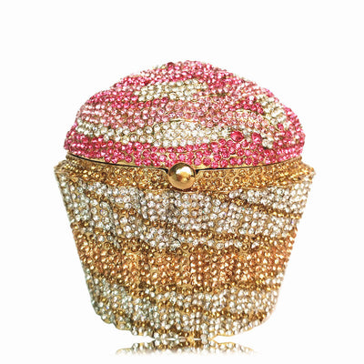 Bolsa de Hielo para Postres con Diamantes de Metal - Elegancia para Banquetes - Image 17