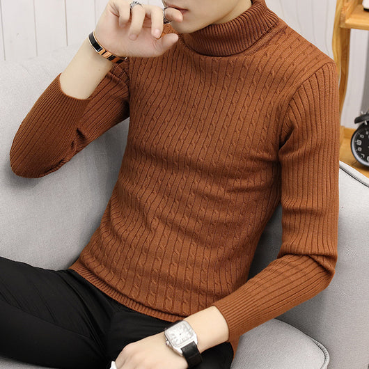 Suéter Slim Fit Cuello Alto para Hombre - Image 12