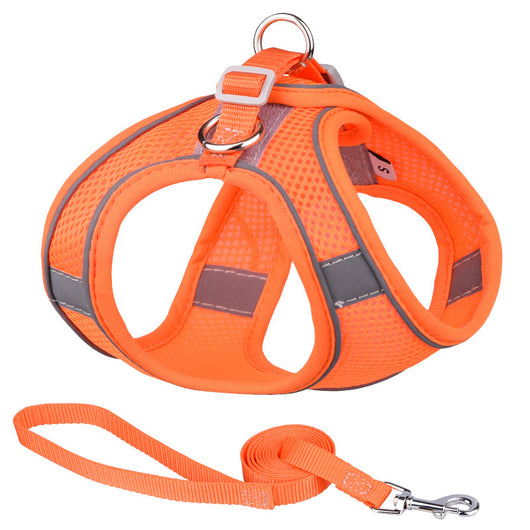 Arnés Reflectante para Perros con Correa de Mano - Chaleco Transpirable de Seguridad - Image 6