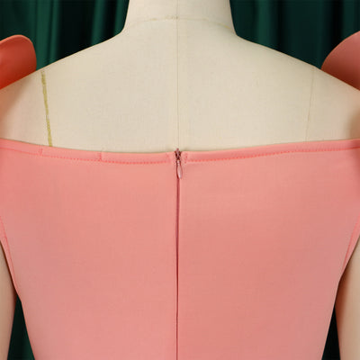 Vestido Elegante con Flores Tridimensionales para Mujer - Image 17