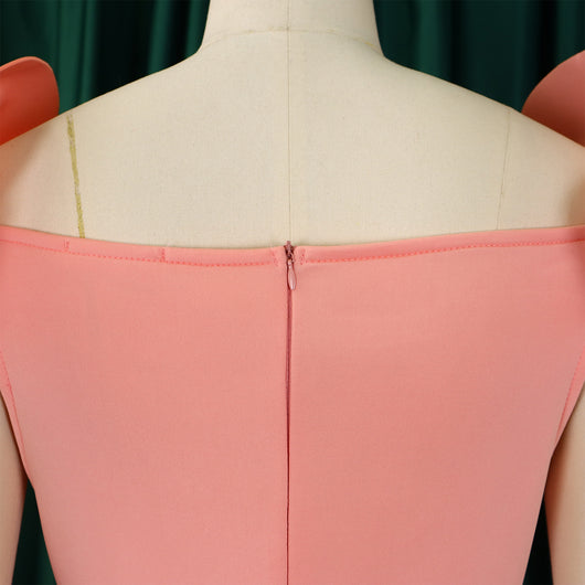 Vestido Elegante con Flores Tridimensionales para Mujer - Image 17