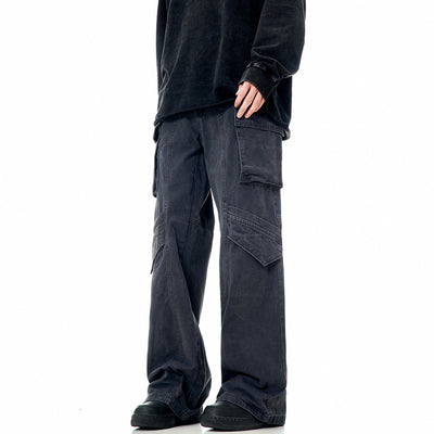 Pantalones Anchos de Tiro Alto en PU para Mujer - Diseño Moderno y Versátil - Image 2