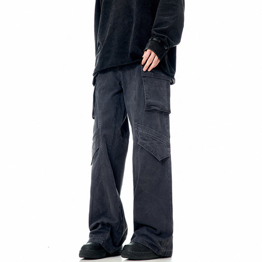 Pantalones Anchos de Tiro Alto en PU para Mujer - Diseño Moderno y Versátil - Image 2