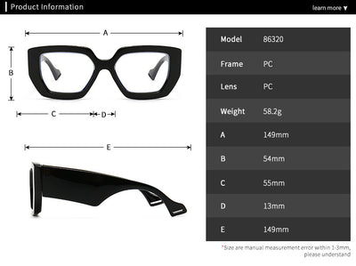Gafas de Sol Retro Modernas Europeas y Estadounidenses - Image 9