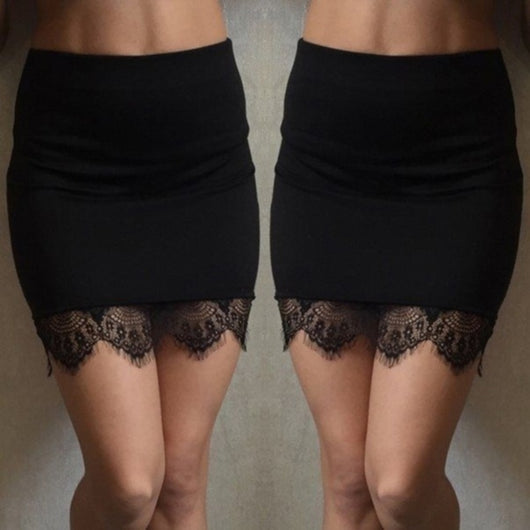Falda Elegante de Encaje con Cierre Rápido - Image 7