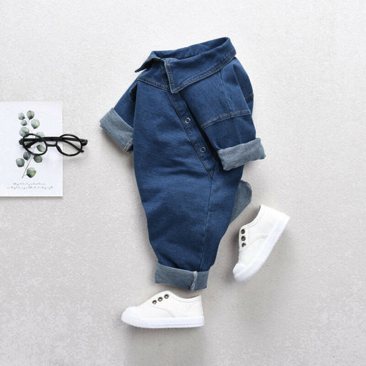 Mono Infantil Personalizado en Denim con Bolsillos - Image 10
