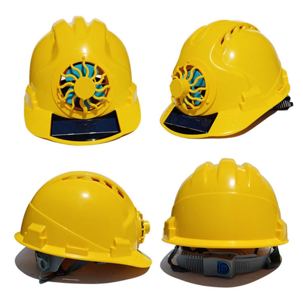 Casco Ventilado Solar con Ventilador Integrado