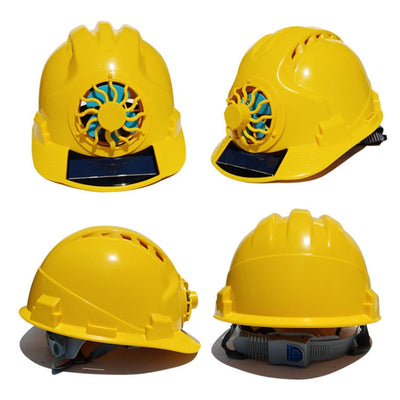 Casco Ventilado Solar con Ventilador Integrado