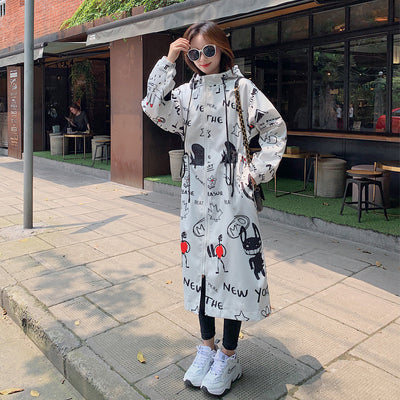 Chaqueta Cortaviento Oversized Street Style