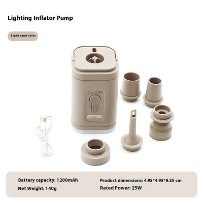 Colchoneta Inflable Eléctrica para Camping - Image 10