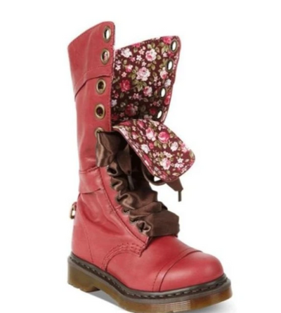 Botas de Invierno para Mujer con Tiras Cruzadas y Tacón Bajo - Image 8
